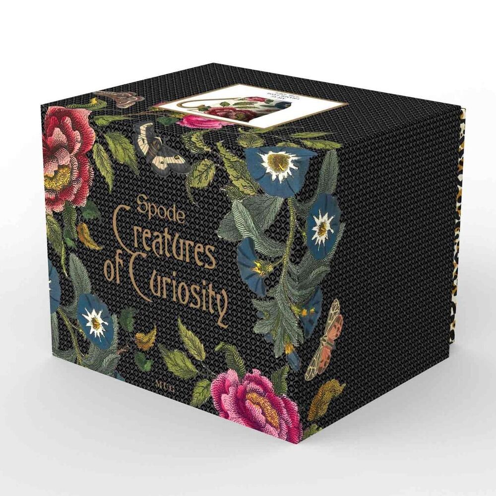 Spode Creatures Of Curiosity - Mug - Black Floral