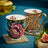 Spode Creatures Of Curiosity - Mug - Black Floral