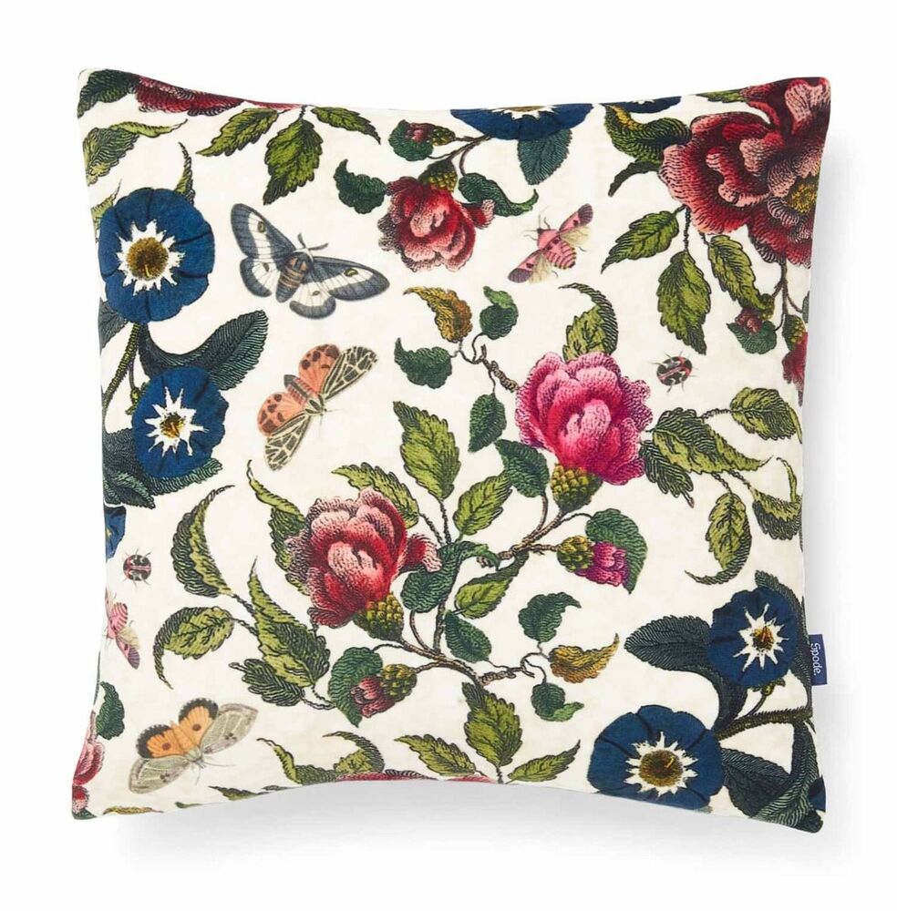 Spode Creatures Of Curiosity - Velvet Square Cushion - 30cm