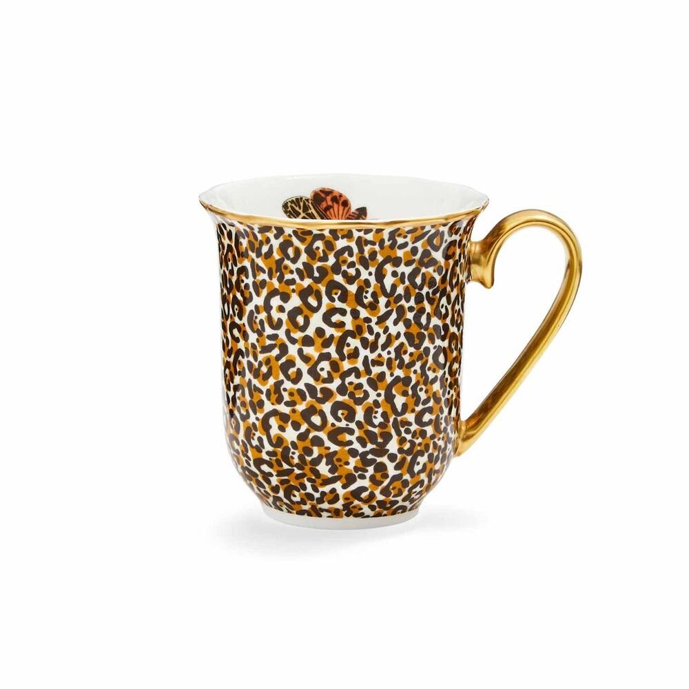 Spode Creatures Of Curiosity - Mug - Leopard Print