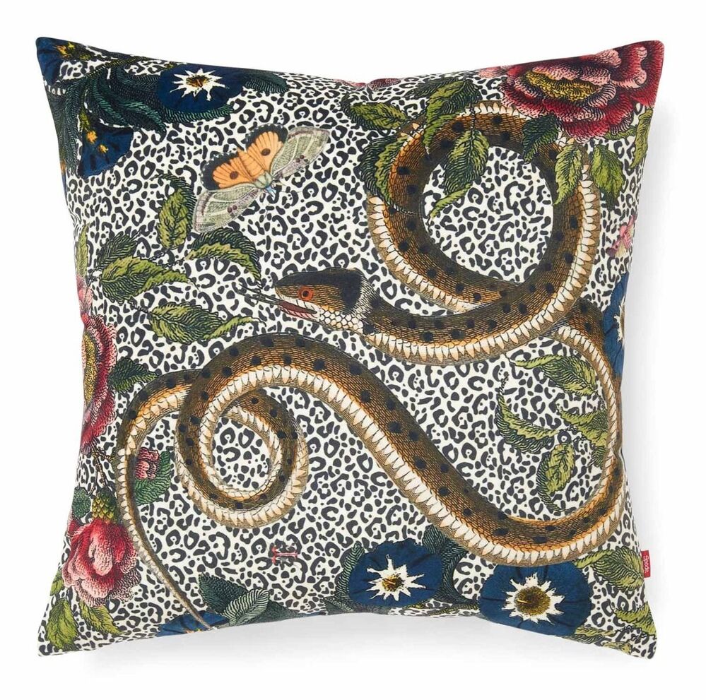Spode Creatures Of Curiosity - Velvet Square Cushion - 45cm