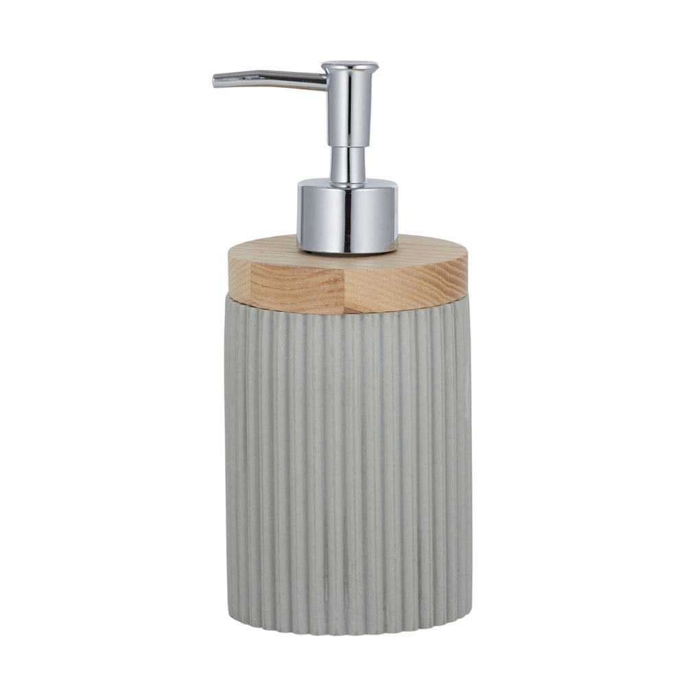 Elemental Bathroom - Ronan Resin & Wood Soap Dispenser