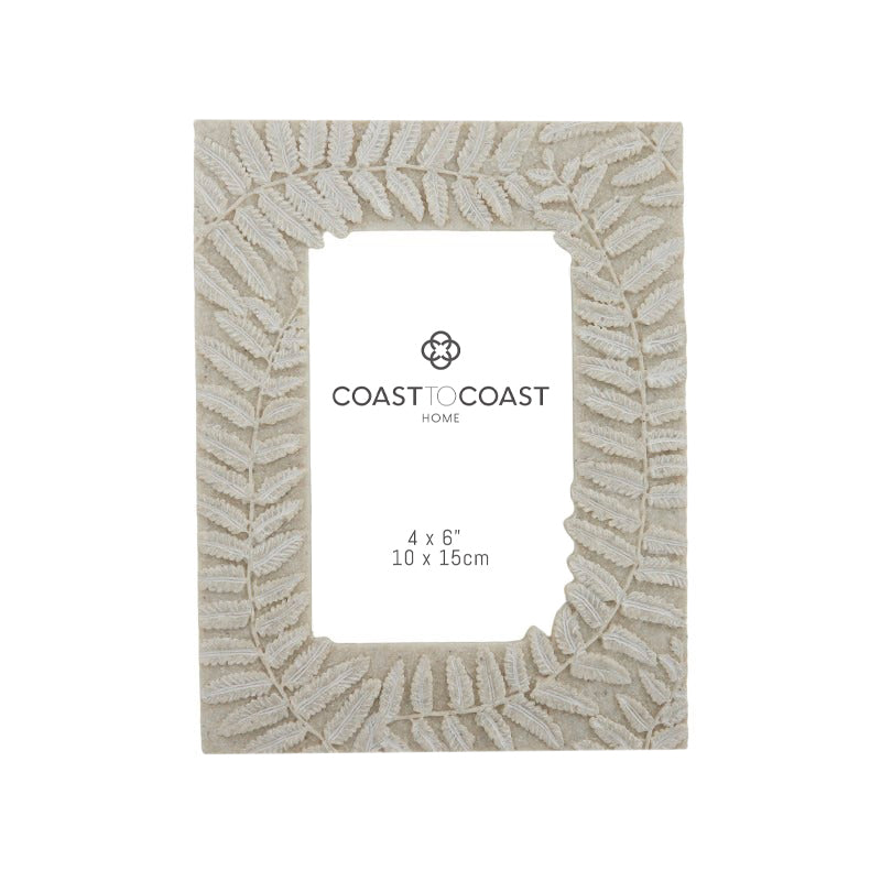 Coast To Coast Home - Photo Frame Koru Sandstone 4x6inch