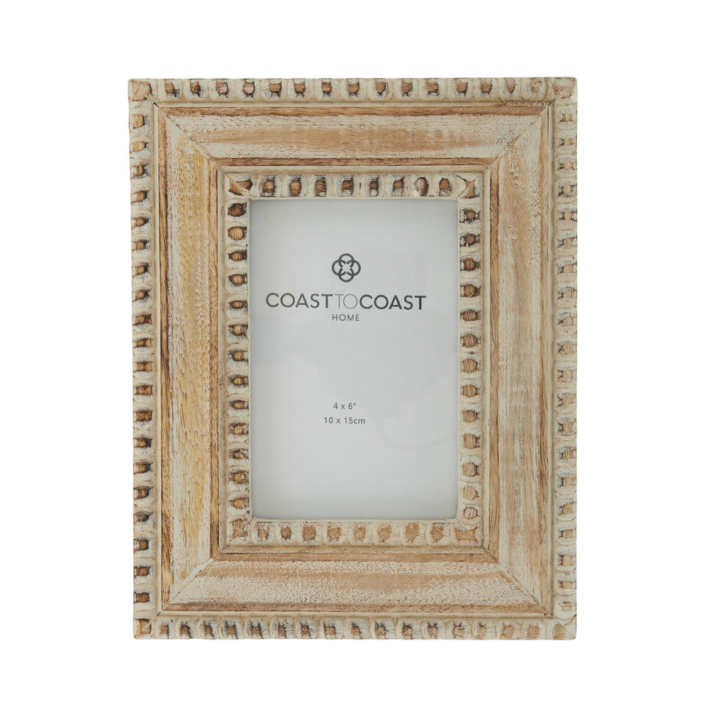Coast To Coast Home - Photo Frame Pearla Wood 4x6"