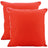 NF Living Outdoor Cushion - Chilli Plain 50x50cm