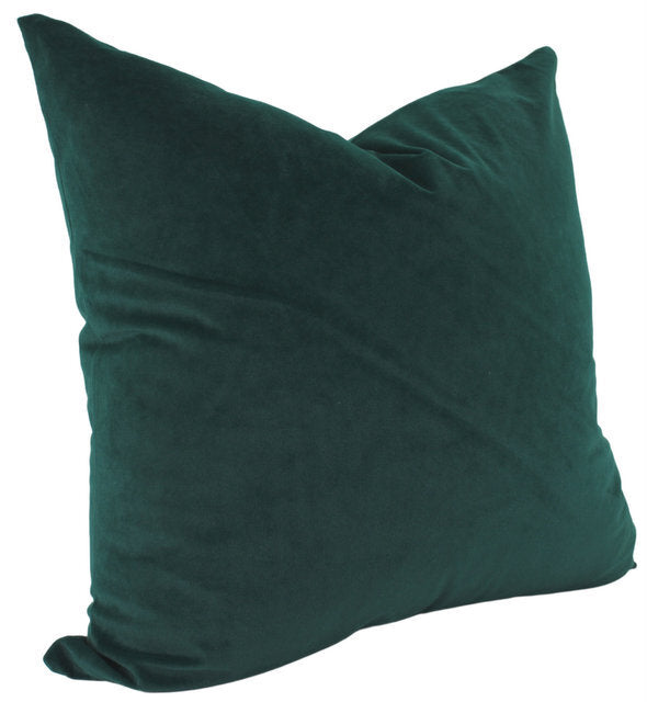 NF Living Cushion - Aria Feather Filled Velvet - Emerald 55x55cm