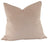 NF Living Cushion - Aria Feather Filled Velvet - Blush 55x55cm