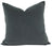 NF Living Cushion - Aria Feather Filled Velvet - Grey 55x55cm
