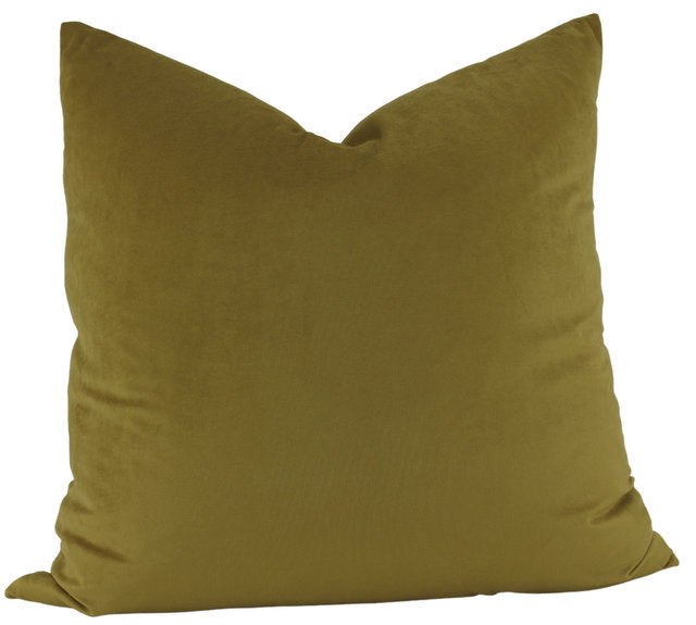 NF Living Cushion - Aria Feather Filled Velvet - Gold 55x55cm