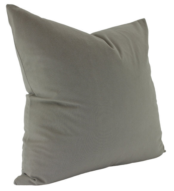 NF Living Cushion - Aria Feather Filled Velvet - Mushroom 55x55cm