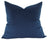 NF Living Cushion - Aria Feather Filled Velvet - Navy 55x55cm