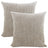 NF Living Weaved Cushion - Beige 50x50cm