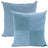 NF Living Quartered Cushion - Blues 50x50cm