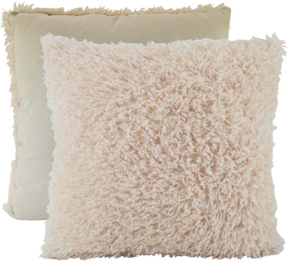 NF Living Cushion - White Floofy 50x50cm
