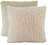 NF Living Cushion - White Floofy 50x50cm