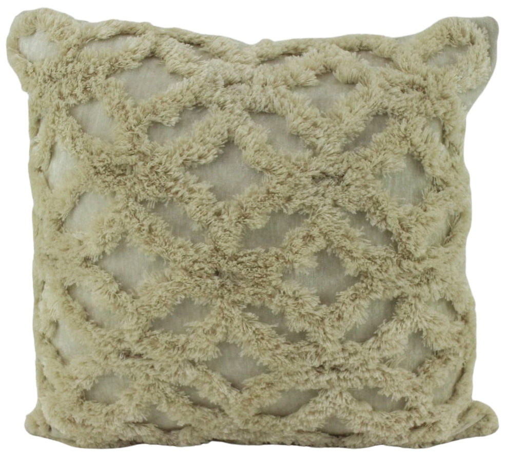 NF Living Cushion - White Kelso 45x45cm