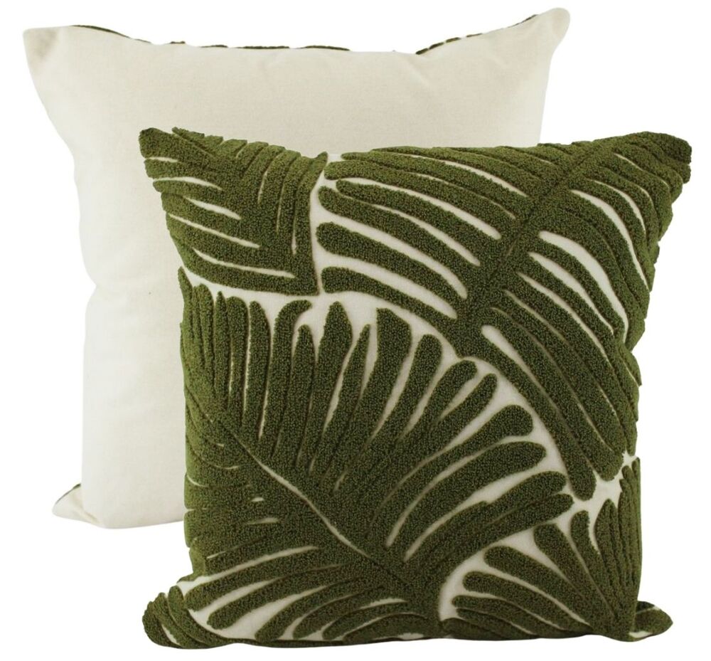 NF Living Cushion - Green Good Leaf 45x45cm