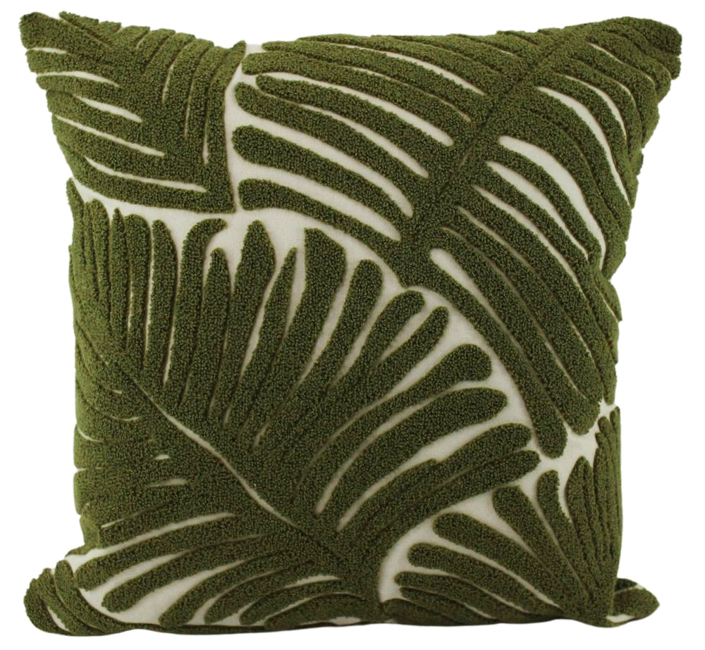 NF Living Cushion - Green Good Leaf 45x45cm