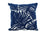 NF Living Cushion - Navy Good Leaf 45x45cm