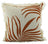 NF Living Fringed Cushion - Orange Calliope 45x45cm