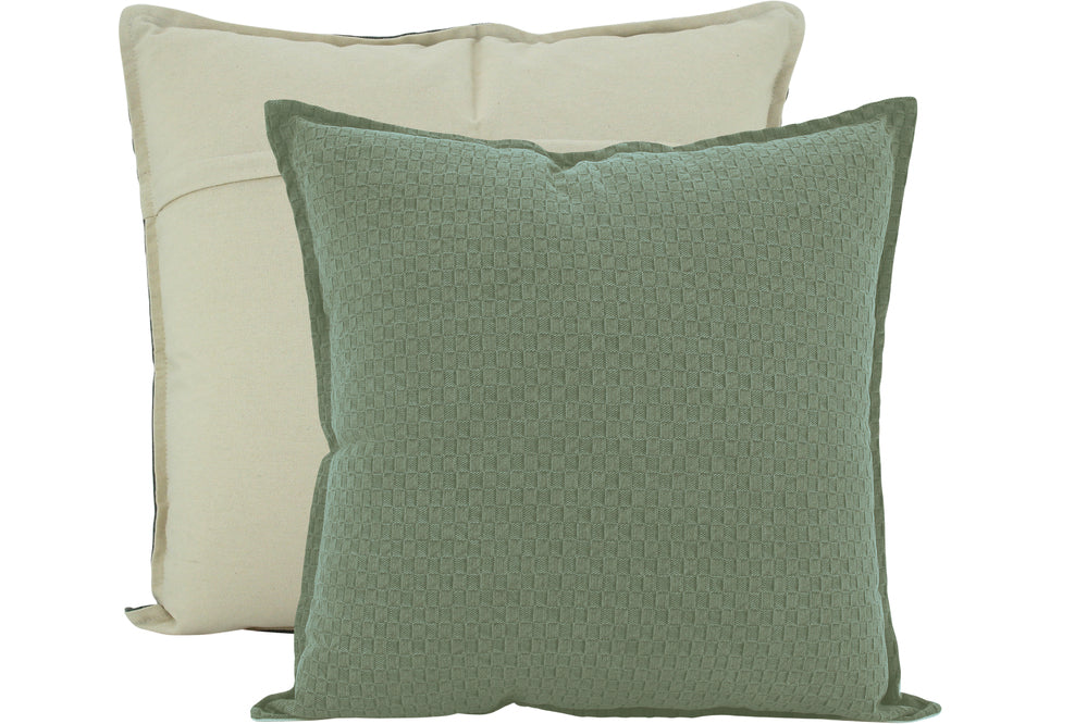 NF Living Waffle Cushion - Matteo - Olive 50x50cm