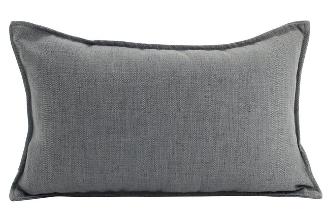 NF Living Linen Cushion - Dark Grey 30x50cm