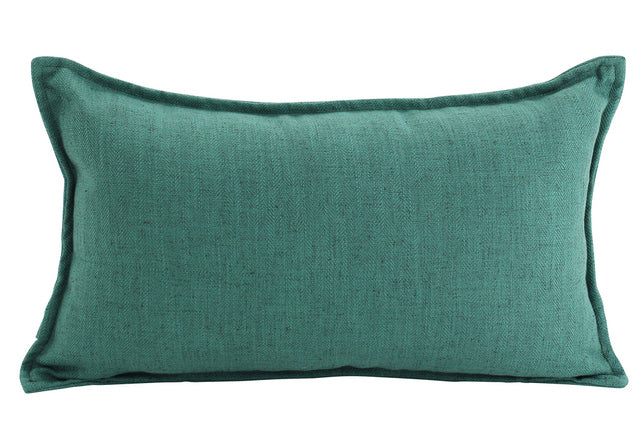 NF Living Linen Cushion - Green 30x50cm