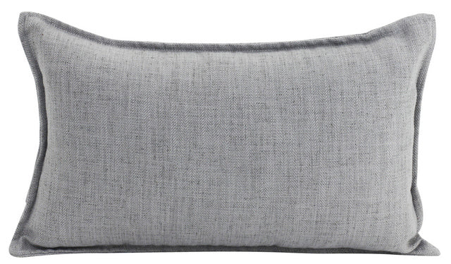 NF Living Linen Cushion - Light Grey 30x50cm