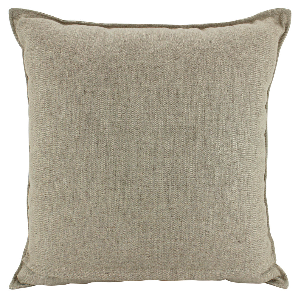 NF Living Linen Cushion - Latte 55x55cm
