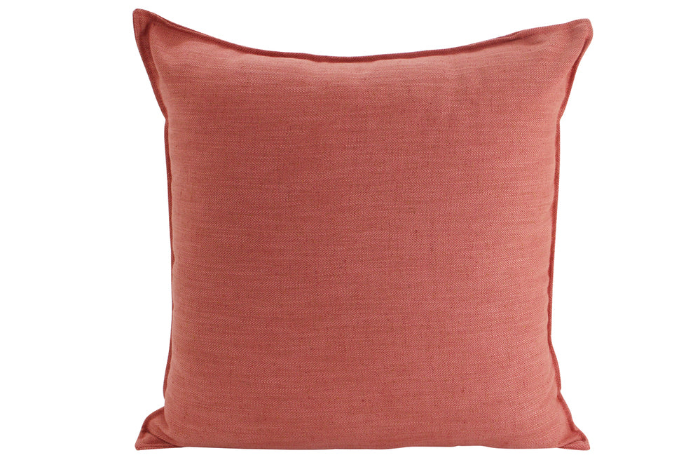 NF Living Linen Cushion - Rust 55x55cm