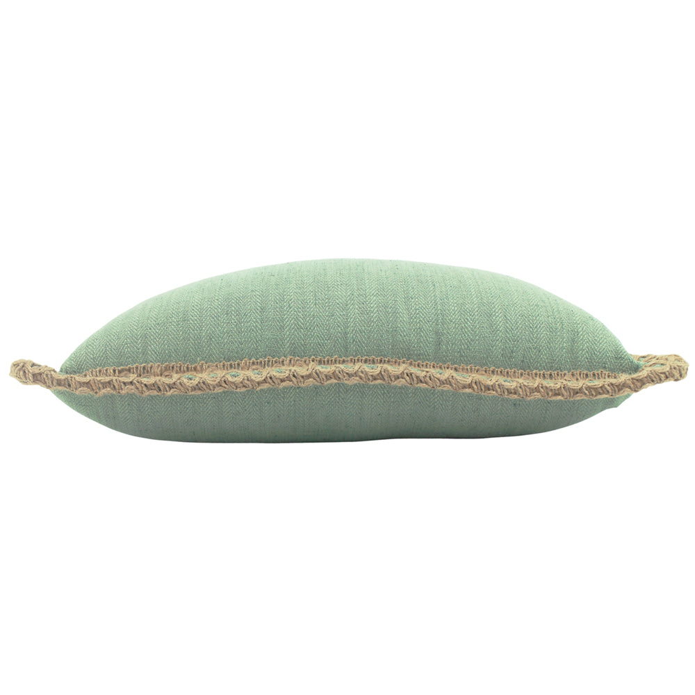 NF Living Linen Jute Cushion - Mist 50x50cm