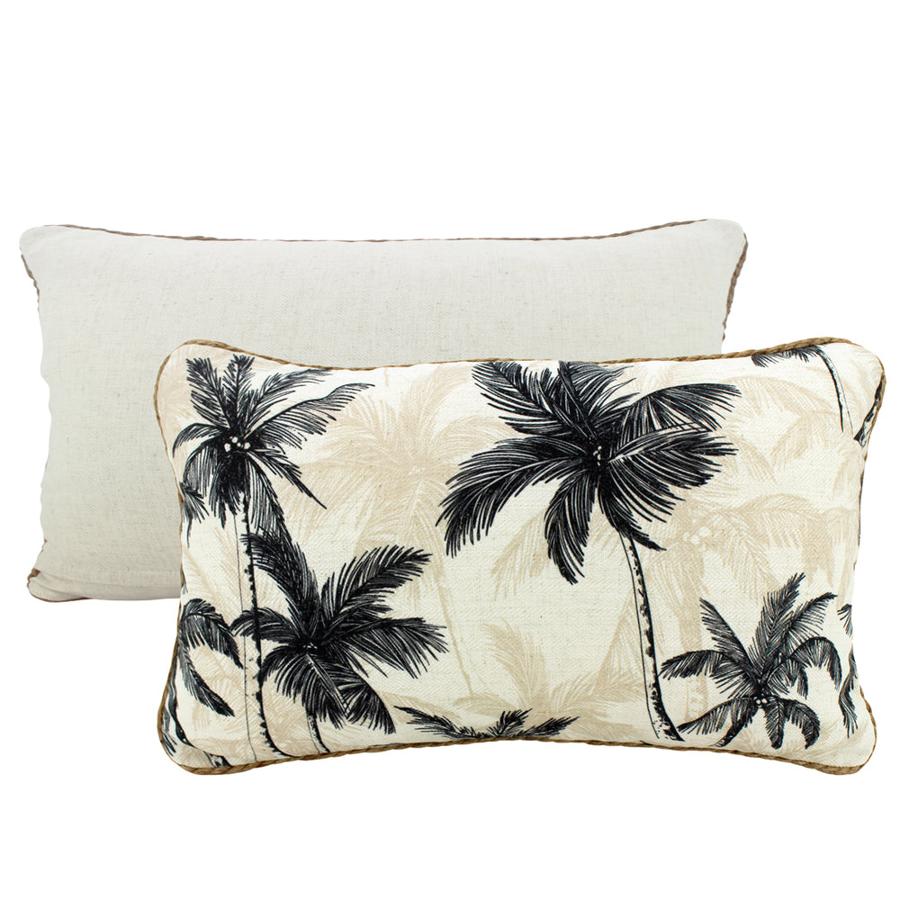 NF Living Linen Cushion - Autumn Tropics 50x50cm