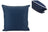 NF Living Outdoor Cushion - Navy Basic with Piping 50x50cm