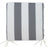 NF Living Outdoor Chair Pad - Charcoal Stripe 42x42cm