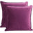 NF Living Velvet Cushion - Aubergine 45x45cm