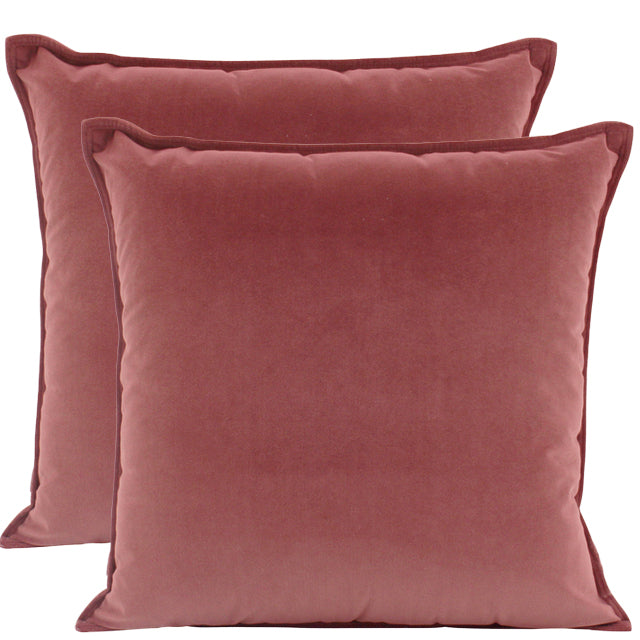 NF Living Velvet Cushion - Mulberry 45x45cm
