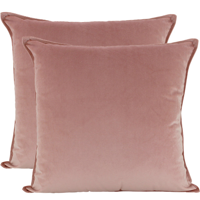 NF Living Velvet Cushion - Pink 45x45cm