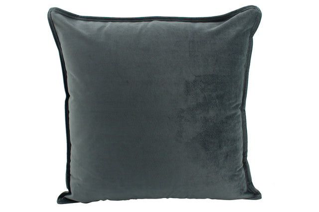 NF Living Velvet Cushion - Smoke 45x45cm