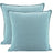 NF Living Velvet Cushion - Steel Blue 45x45cm