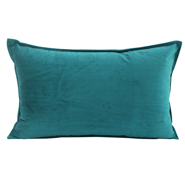 NF Living Velvet Lumbar Cushion - Jade 30x50cm