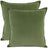 NF Living Velvet Cushion - Olive 55x55cm