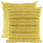 NF Living Velvet Pleated Cushion - Gold 50x50cm