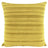 NF Living Velvet Pleated Cushion - Gold 50x50cm