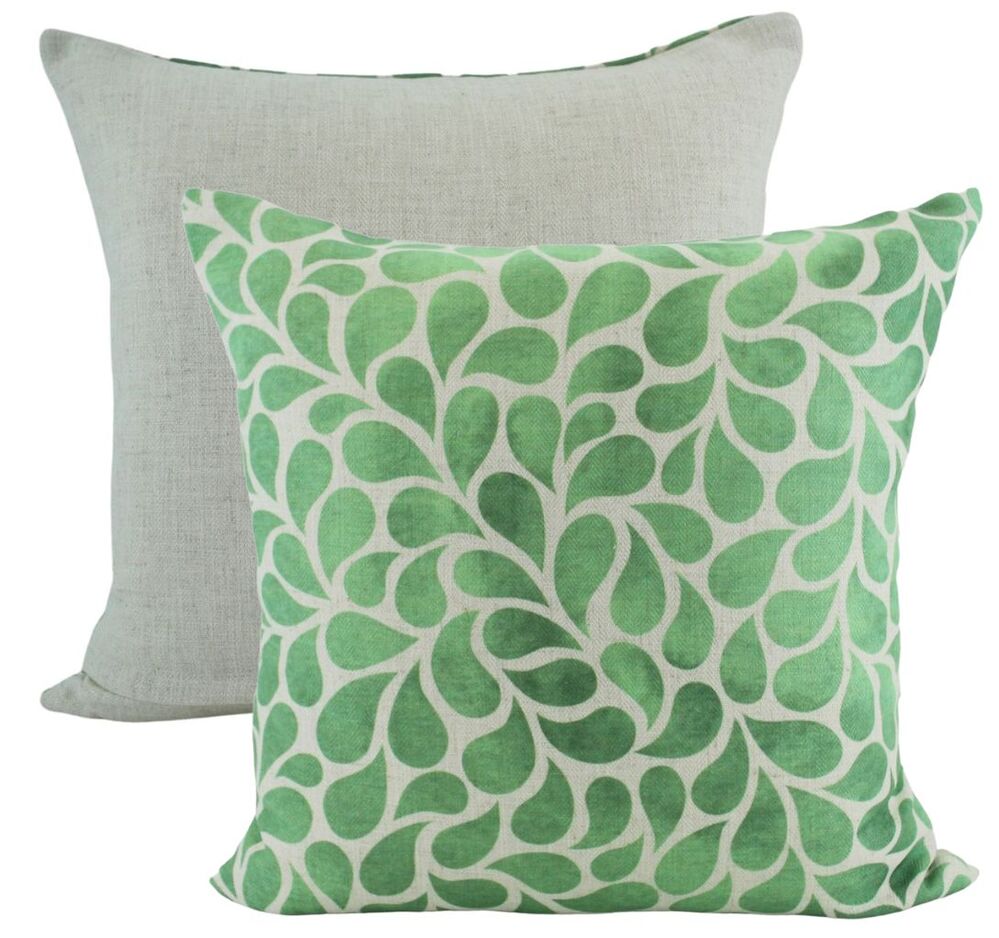 NF Living Linen Cushion - Succulant 50x50cm