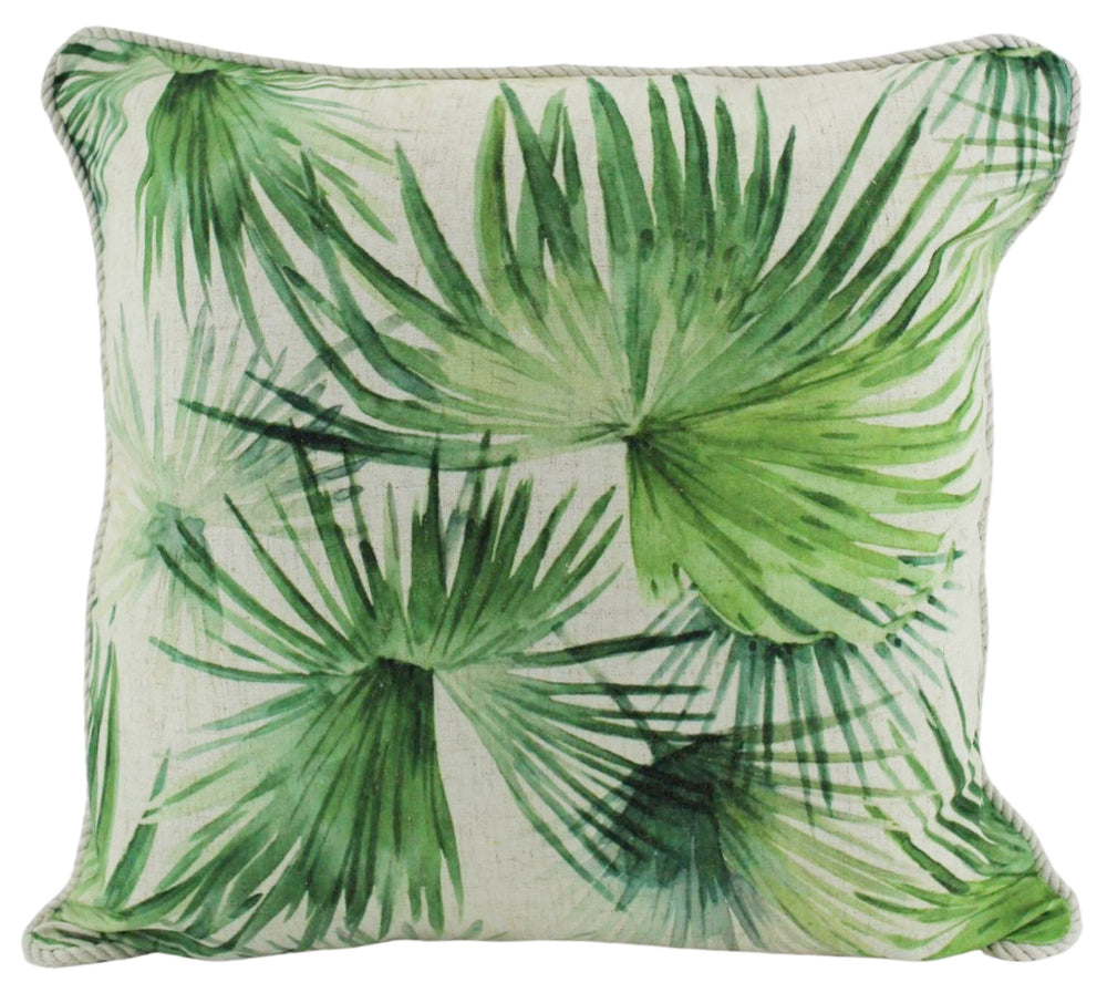 NF Living Linen Cushion - Under Palms 50x50cm