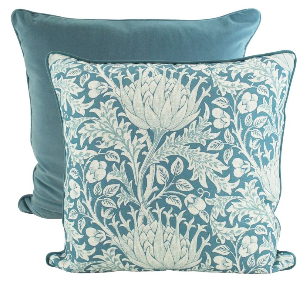 NF Living Linen Cushion - In Blue Time 50x50cm