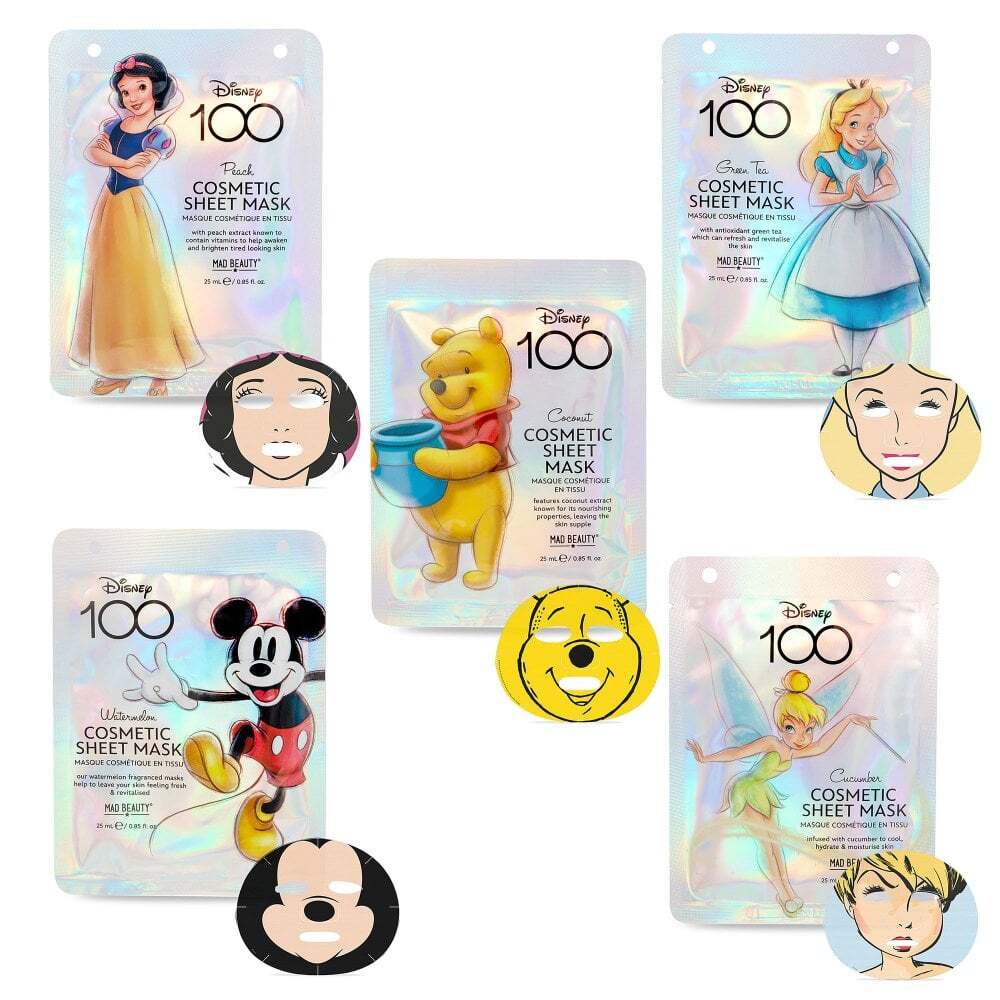 Mad Beauty Disney D100 Face Mask Collection