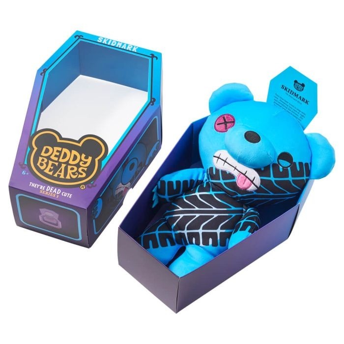 Deddy Bear - Plush in Coffin - Skidmark 30cm