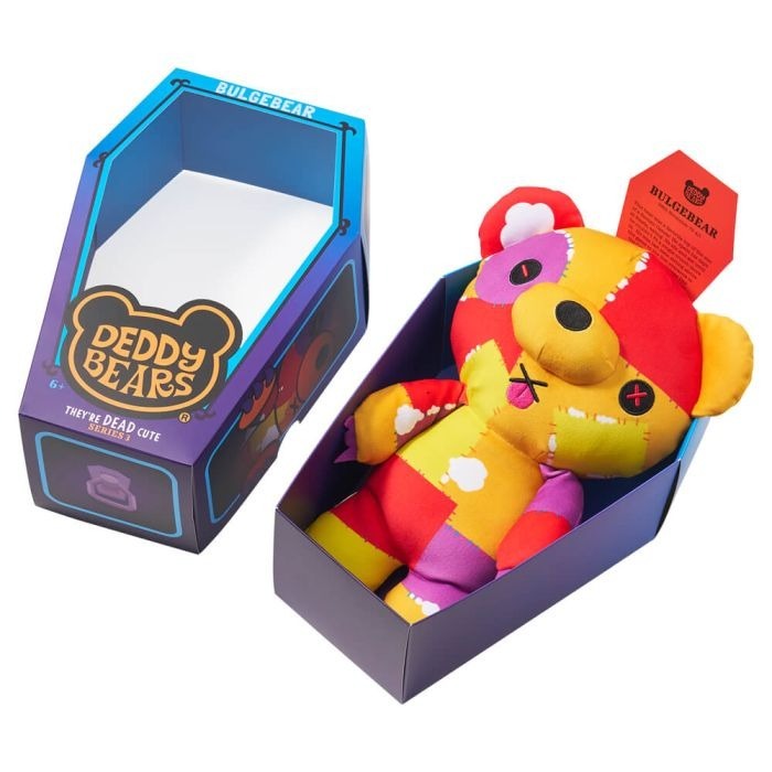 Deddy Bear - Plush in Coffin - Bulgebear 30cm