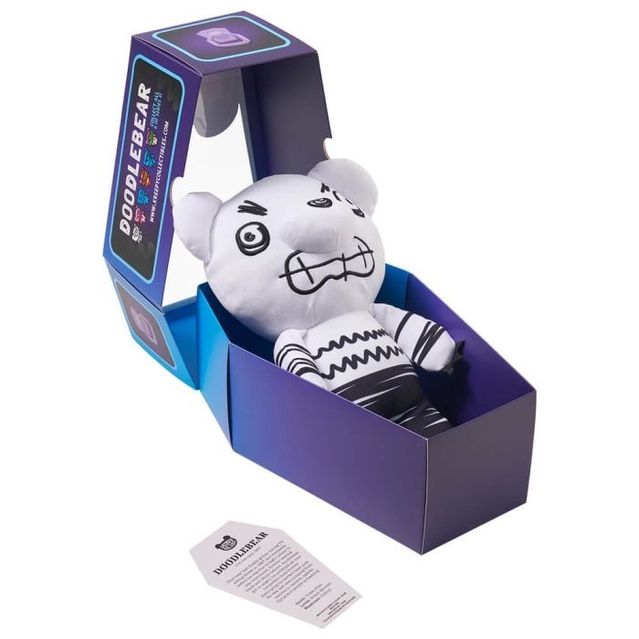 Deddy Bear - Plush in Coffin - Doodlebear 30cm